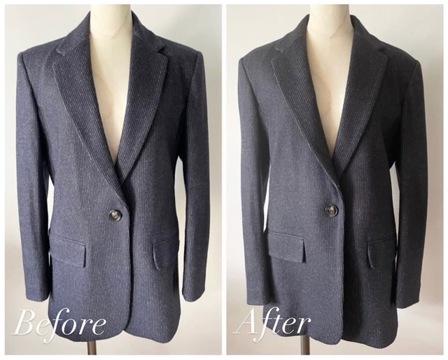 【お直し事例#47】ジャケットの肩パット調整