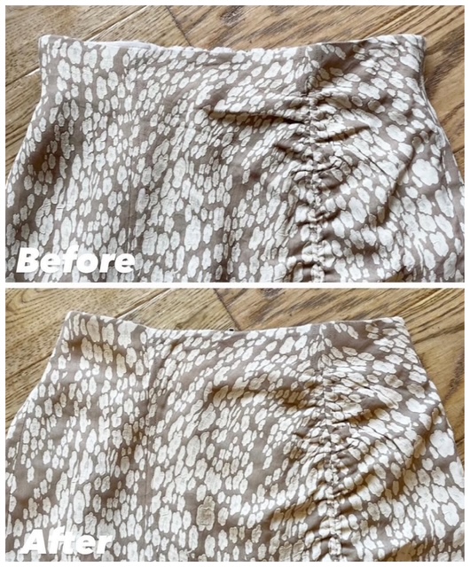 【お直し事例#46】スカートのウエスト詰め